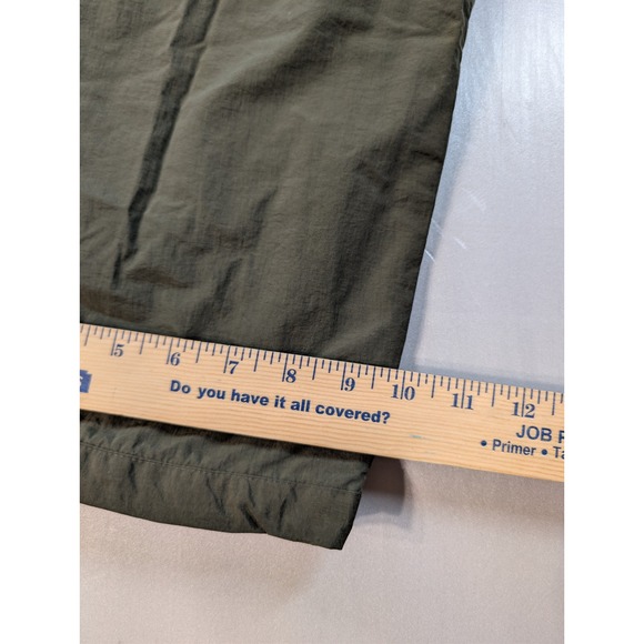 Athletic Works Mens Cargo Pants Tacoma Olive Green Nylon Utility Pockets Size L - Picture 5 of 6